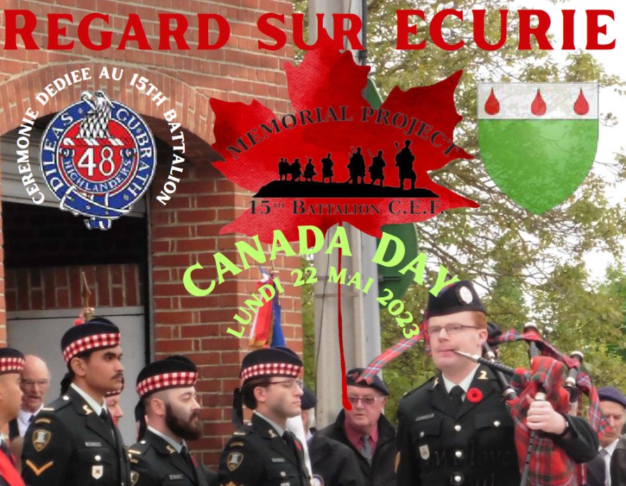 Regard sur... Ecurie Juin 2023 (Spécial Canada - 48th Highlanders)